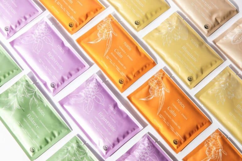 Tusol smoothie pouches