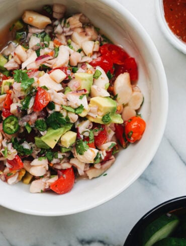 Plant-Based Mushroom Ceviche Recipe | Easy Vegan Ceviche Plant BasedOysterMushroomCeviche 03