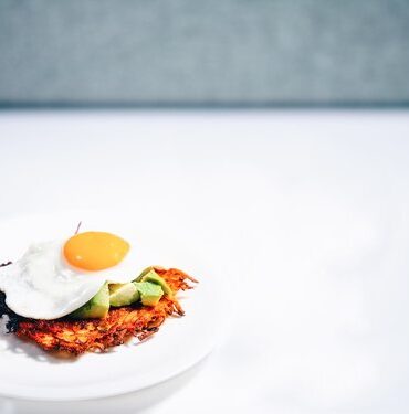 Potato Hash Recipe - Baked Sweet Potato with Avocado & Fried Egg 3 VSCO Cam 1 2
