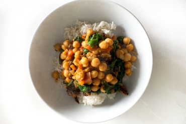 Chana Masala Curried Garbanzo & Spinach 6 CurriedGarbanzowithSpinachBuddhaBowl2