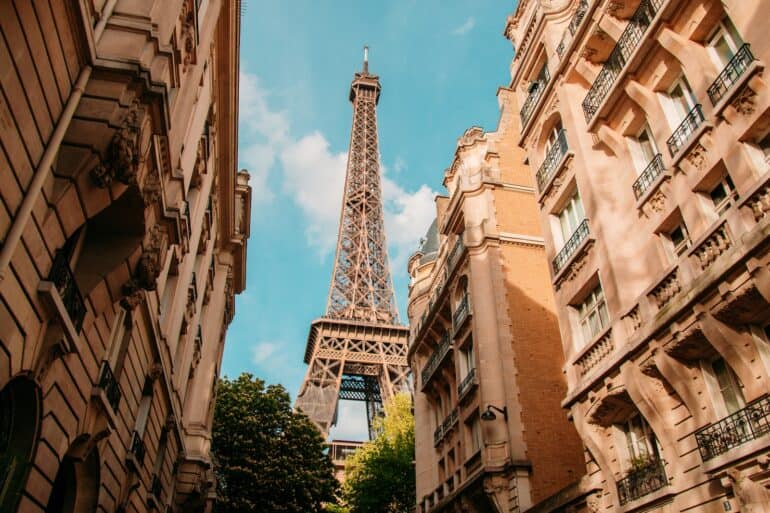 eiffel tower in paris during daytime Photo by Juan Ordonez
