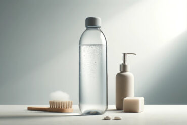 The Not-So-Secret Life of Your Water Bottle: Keeping Your Hydration Station Germ-Free DALL·E 2024 05 19 11.36.57 A sleek and modern hero image for a blog about keeping water bottles germ free. The image should feature a clean sparkling water bottle on a light co